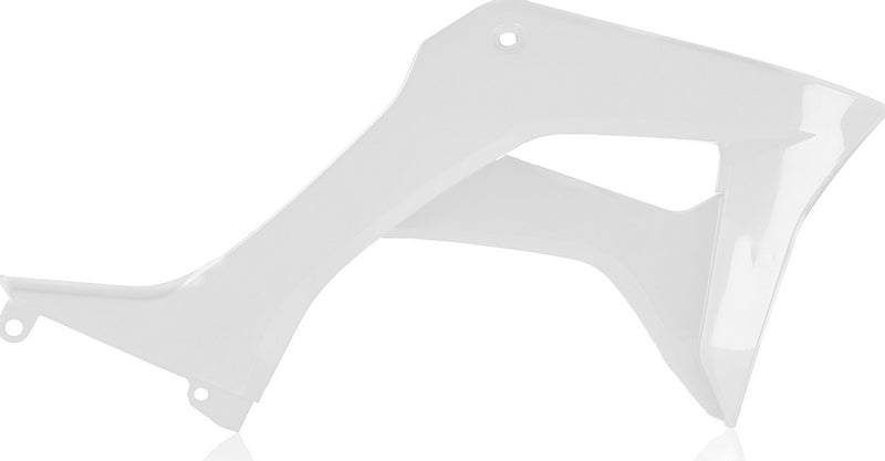 RADIATOR SCOOPS, WHITE