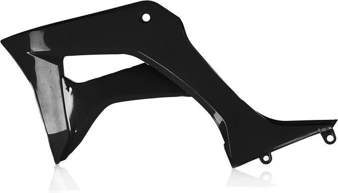 RADIATOR SCOOPS, BLACK