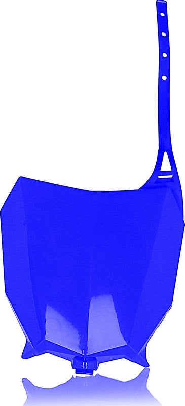 FRONT NUMBER PLATE, BLUE