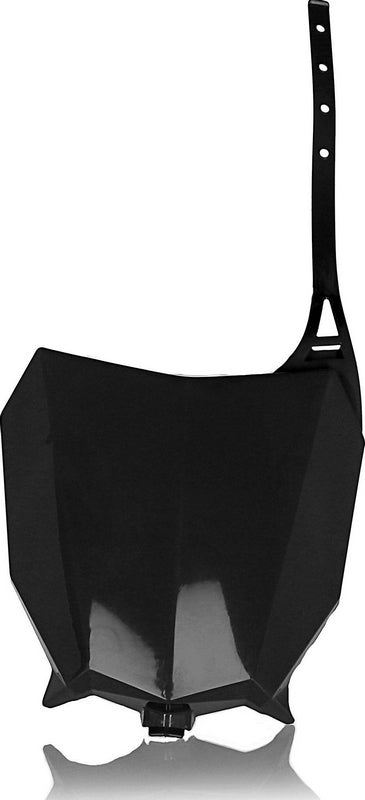 FRONT NUMBER PLATE, BLACK