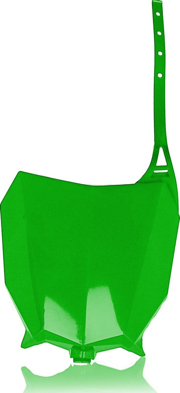 FRONT NUMBER PLATE, GREEN