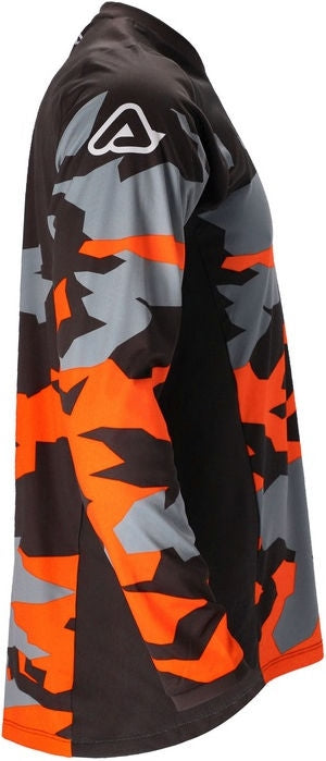 JERSEY X-DURO WINTER, BLACK/ORANGE