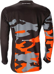 JERSEY X-DURO WINTER, BLACK/ORANGE