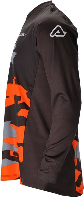 JERSEY X-DURO WINTER, BLACK/ORANGE