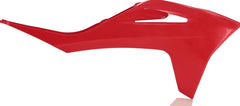 RADIATOR SCOOPS, RED