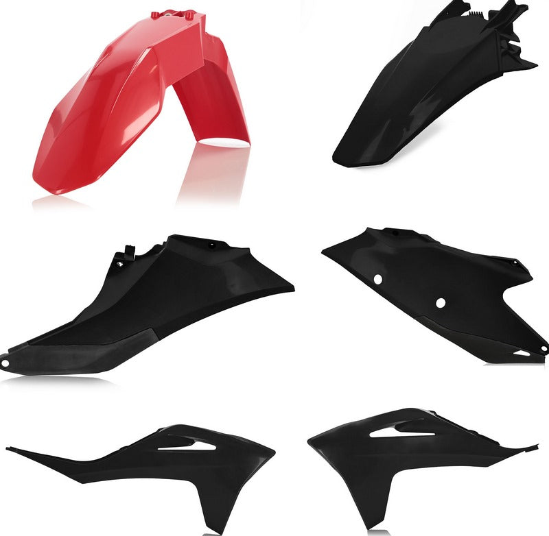 PLASTIC KIT, RED/BLACK