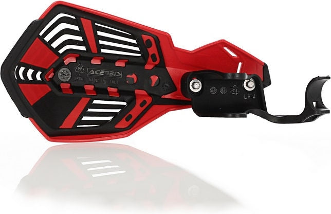 K-FUTURE HH HANDGUARDS, RED/BLACK