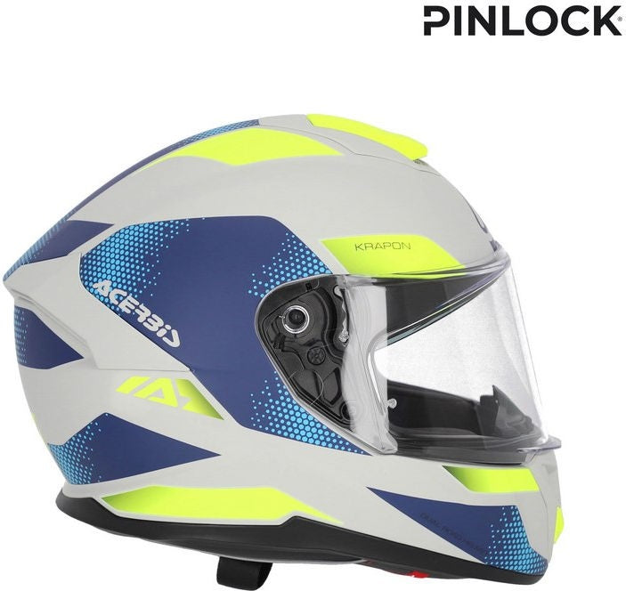 KRAPON 22-06 HELMET, GREY/BLUE