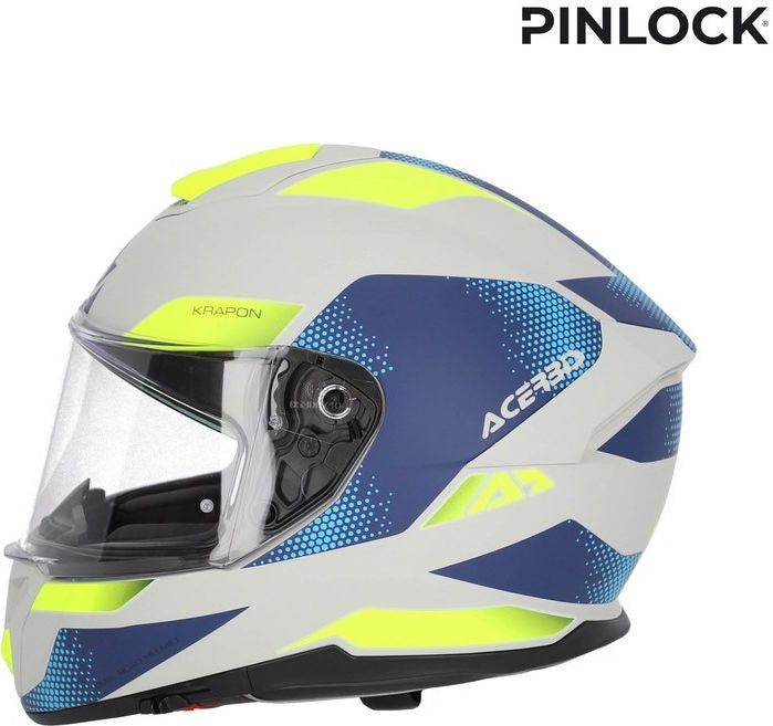 KRAPON 22-06 HELMET, GREY/BLUE