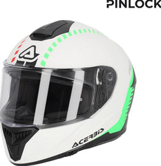KRAPON 22-06 HELMET, WHITE/BLACK2