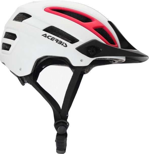 DOUBLEP HELMET, WHITE/PURPLE