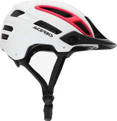 DOUBLEP HELMET, WHITE/PURPLE