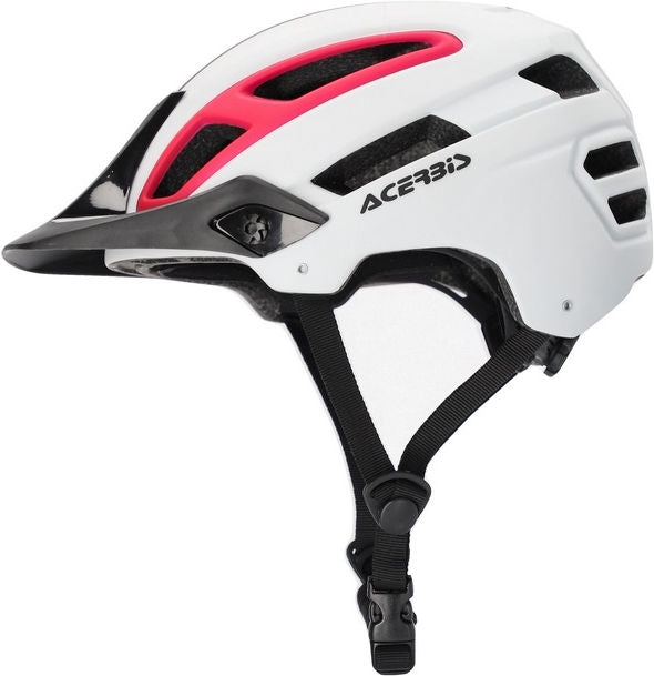 DOUBLEP HELMET, WHITE/PURPLE