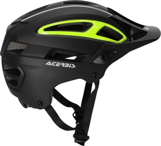 DOUBLEP HELMET, BLACK/FLUO YELLOW