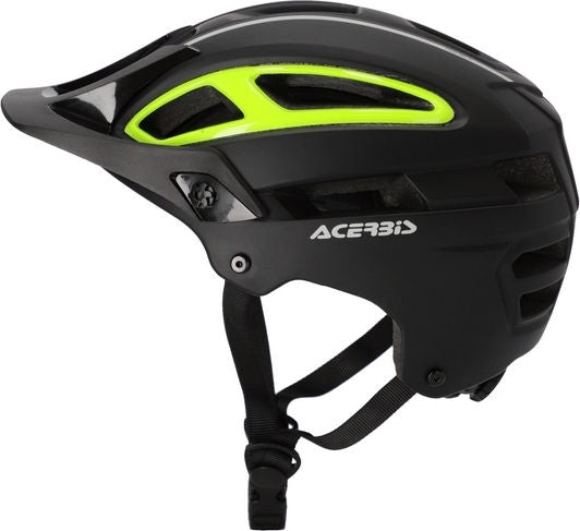 DOUBLEP HELMET, BLACK/FLUO YELLOW