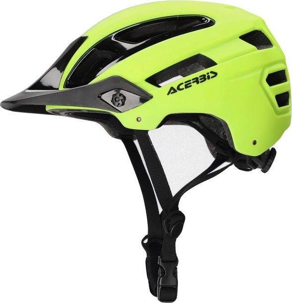 DOUBLEP HELMET, FLUO YELLOW/BLACK