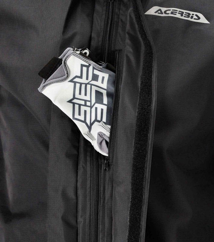 RAIN JACKET X-DRY, BLACK