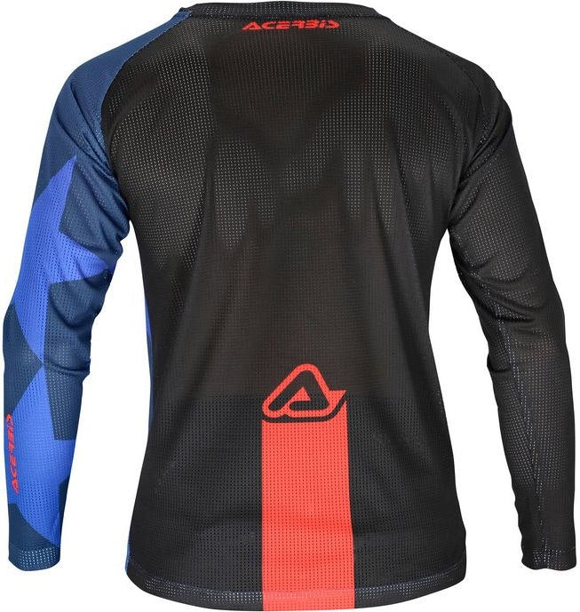 JERSEY MX J-WINDY ONE KID VENTED, BLUE/BLACK
