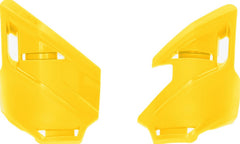 F-ROCK LOWER TRIPLECLAMP COVER, YELLOW