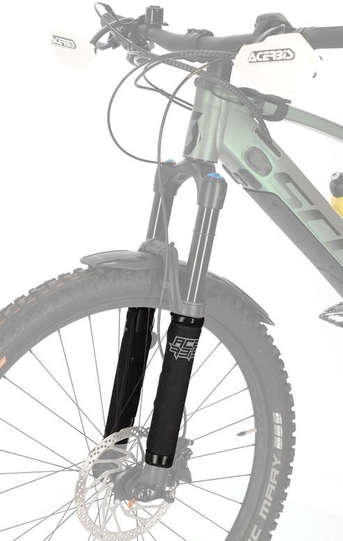 ROCK-OUT LOWER FORK COVER MTB, BLACK