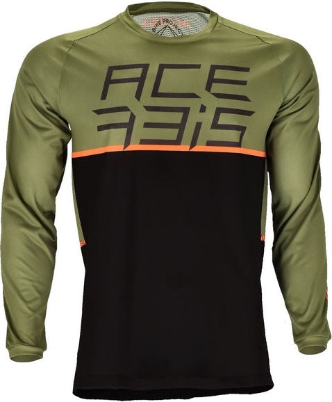 JERSEY MTB RAZORCREST, BLACK/GREEN