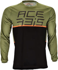 JERSEY MTB RAZORCREST, BLACK/GREEN