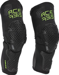 KNEE GUARD MTB KORRY, BLACK/YELLOW