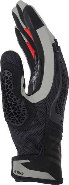 CE CROSSOVER GLOVES, LIGHT GREY