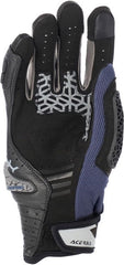 CE CROSSOVER GLOVES, BLUE/GREY
