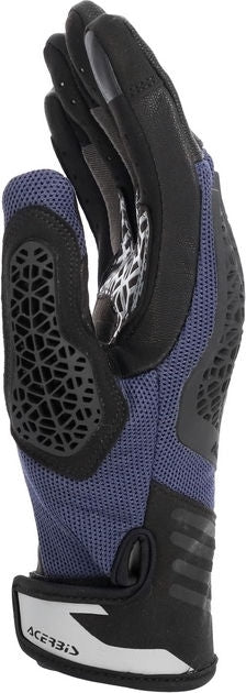 CE CROSSOVER GLOVES, BLUE/GREY