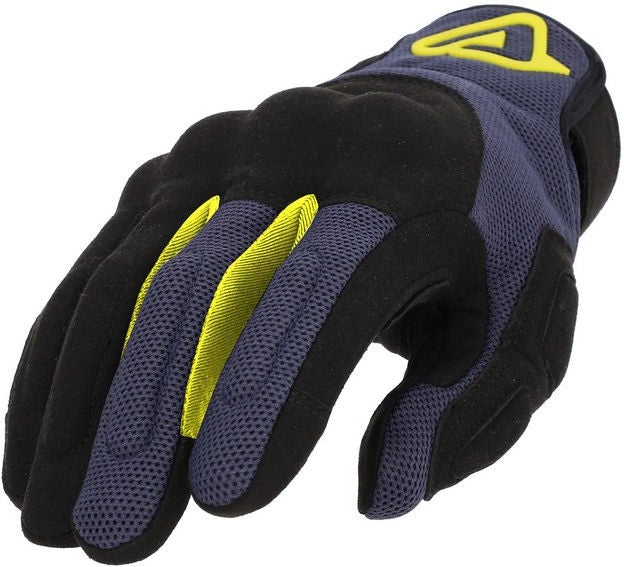 CE PYRAMID GLOVES, BLACK/BLUE