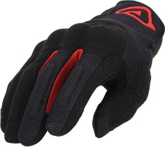 CE PYRAMID GLOVES, BLACK/RED