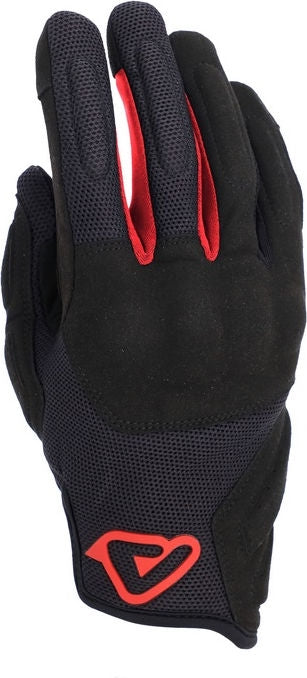 CE PYRAMID GLOVES, BLACK/RED
