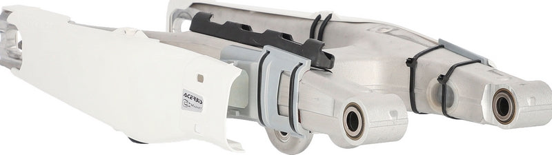 TEKETMAGNET SWINGARM PROTECTION K-H-G, SILVER/WHITE