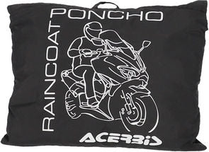 PONCHO RAINCOVER, BLACK