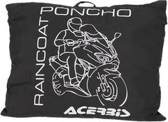 PONCHO RAINCOVER, BLACK