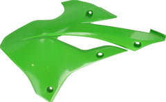 RADIATOR SCOOPS, GREEN
