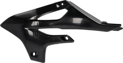 RADIATOR SCOOPS, BLACK
