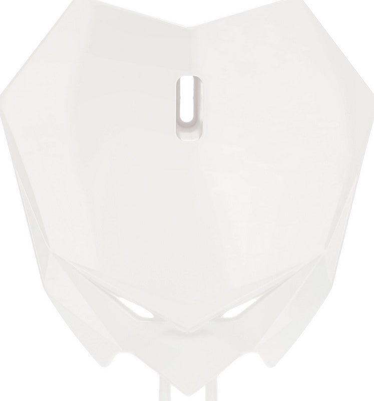 FRONT NUMBER PLATE, WHITE