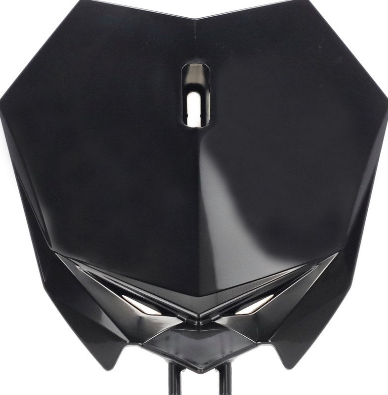 FRONT NUMBER PLATE, BLACK