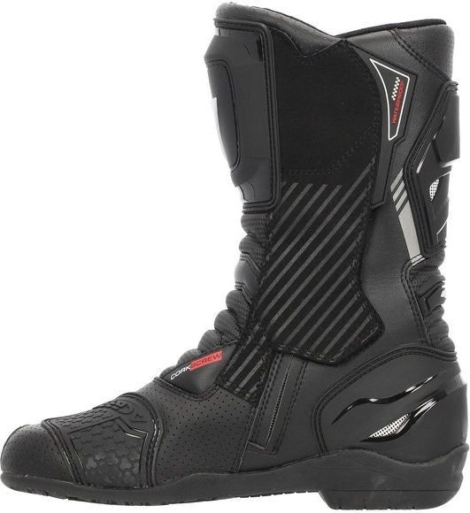 BOOTS CORKSCREW, BLACK