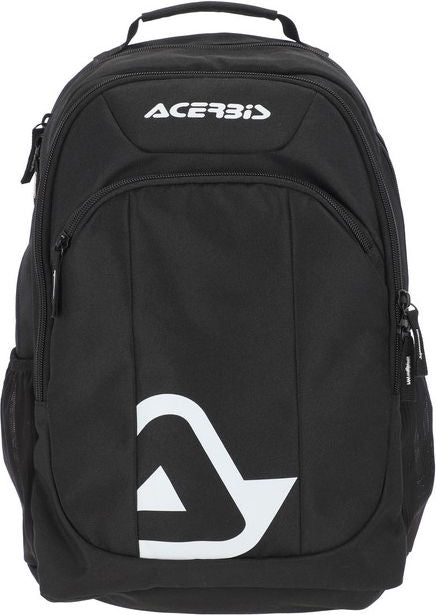 BACKPACK B-LOGO 15 LT, BLACK/WHITE
