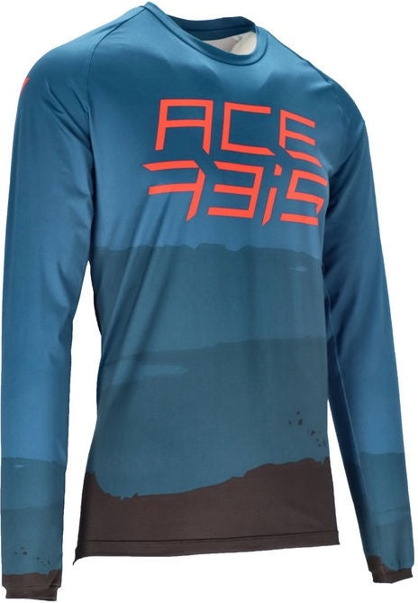 JERSEY MTB FLEX SPEED, BLUE/BLACK