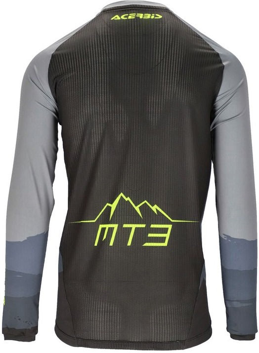 JERSEY MTB FLEX SPEED, GREY/YELLOW
