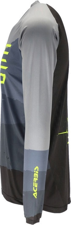 JERSEY MTB FLEX SPEED, GREY/YELLOW