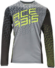 JERSEY MTB WINTERFELL, GREY/YELLOW