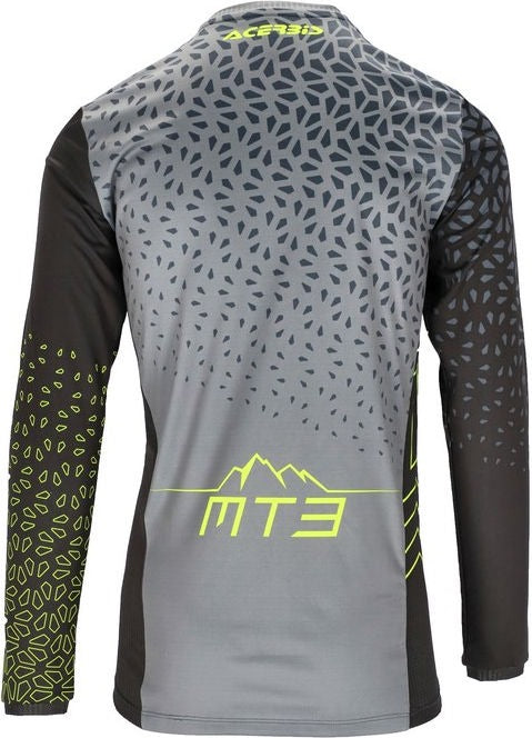 JERSEY MTB WINTERFELL, GREY/YELLOW