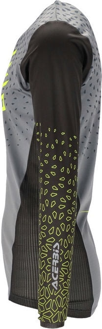 JERSEY MTB WINTERFELL, GREY/YELLOW