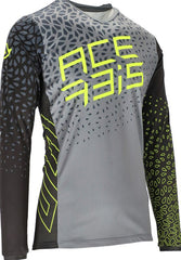 JERSEY MTB WINTERFELL, GREY/YELLOW