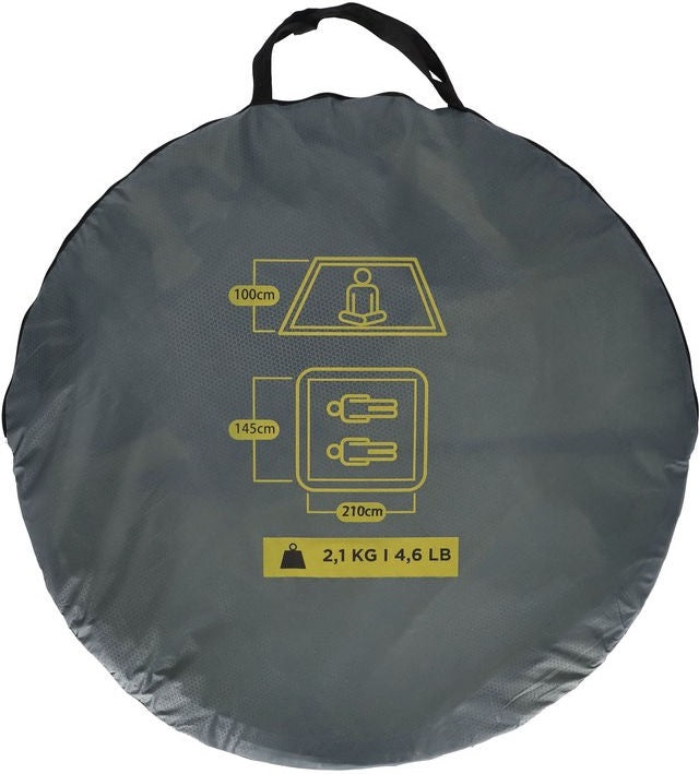 MOTO KAMP TENT, BLACK/GREY